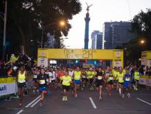 Aplicación del Maratón ya corre por las calles de la Ciudad de México. Foto: Especial