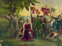 Existen muchas historias y leyendas que se han construido alrededor del 12 de octubre, fecha en la que Cristóbal Colón arribó a tierras americanas en 1492. Foto: Wikimedia Commons