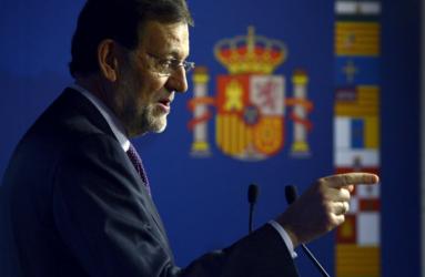 El presidente español argumentó que las medidas tomadas el año pasado por el Banco Central Europeo (BCE) y los Gobiernos de la eurozona no ha dejado dudas sobre el firme futuro de la moneda única. Foto: Reuters