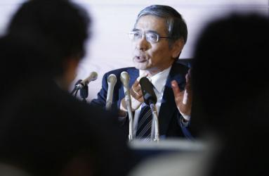 El gobernador del Banco de Japón, Haruhiko Kuroda. Foto: Reuters