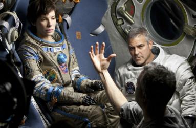 Gravity, la más reciente cinta del director mexicano Alfonso Cuarón, se estrena este fin de semana en nuestro país. Foto: Especial