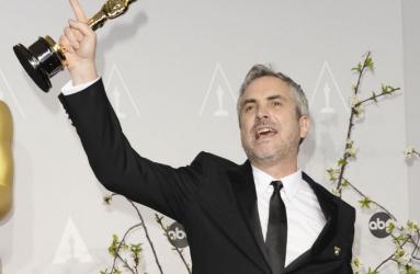 El director ganador del Óscar Alfonso Cuarón es el único mexicano presente en la lista de este año de las 100 personas más influyentes que cada año realiza la revista Time. Foto: Getty