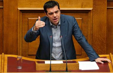 El gobierno griego busca respaldo del Parlamento a un plan de reformas impositivas y fiscales para conseguir un préstamo de 53,500 millones de euros de los acreedores para mantener el país a flote. Foto: Reuters