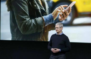 Este lunes 21 de marzo Apple presentó en sus oficinas de Cupertino novedades de sus productos. Foto: Reuters