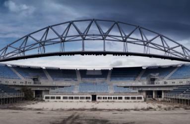 En el comercial se pueden ver a atletas griegos entrenando en los hoy abandonados complejos olímpicos. Foto: Nike