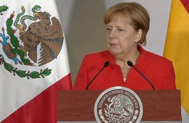 'Queremos ser un buen socio de inversión, en beneficio de ambas partes', dijo la canciller Angela Merkel, ante el presidente Peña Nieto. Foto: Especial