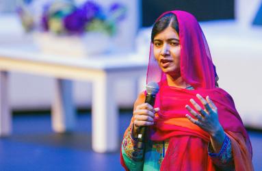 La Premio Nobel de la Paz, Malala Yousafzai participará en la 48 edición del Foro Económico Mundial. Foto: Archivo Cuartoscuro