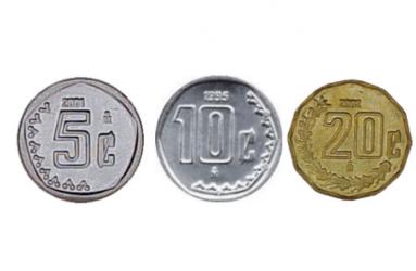 Las monedas de 10 y 20 centavos: todo un tema del dinero físico, no sólo en México, sino en muchas partes del mundo. Foto: Banxico