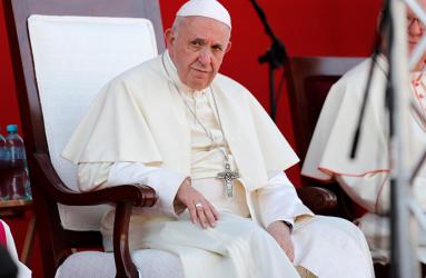 El Papa Francisco pidió el domingo en Panamá una solución 