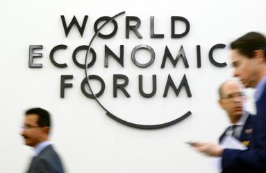 Durante el primer día del Foro Económico Mundial los líderes del planeta tocaron temas económicos y políticos. Foto: Reuters.