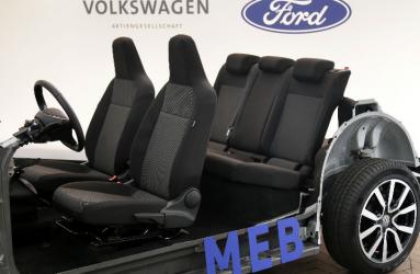 Ford y Volkswagen sumaron fuerzas para desarrollar autos eléctricos y de conducción automatizada. Foto: AP.
