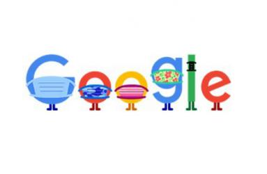 Google decidió dedicar el Doodle de este miércoles 5 de agosto a la prevención del COVID-19. Foto: *Google