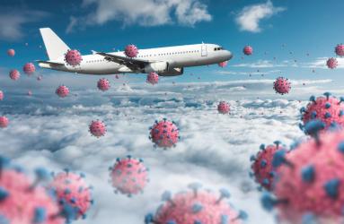 Las compañías aéreas nacionales perdieron 56 rutas en los mercados local e internacional debido a la pandemia de covid-19. Foto: iStock 