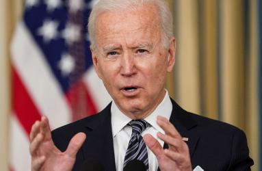 Joe Biden decidió invitar a 40 líderes globales a una cumbre virtual acerca del cambio acerca del cambio climático. Foto: Reuters 