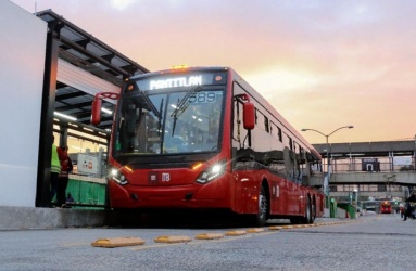 Se plantea que la Línea 4 de Metrobús pueda ingresar a calles del municipio de Nezahualcóyotl. Foto: Excélsior
