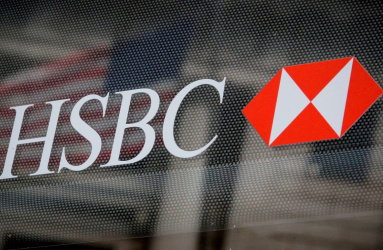 Logotipo de la entidad financiera HSBC. 