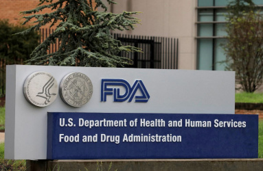 Letrero FDA de Estados Unidos