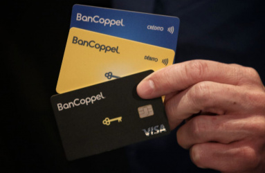 Tres tarjetas de crédito Coppel