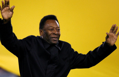 La leyenda del futbol Pelé 
