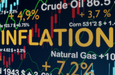 Palabra inflación y gráficos 
