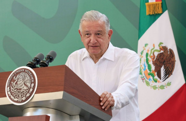 Presidente de México, Andrés Manuel López Obrador en conferencia 