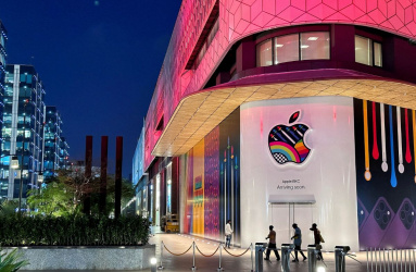 Apple primera sucursal en la india