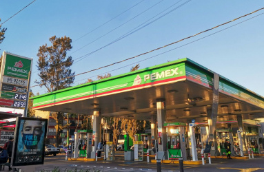 Estación de gasolina Pemex 